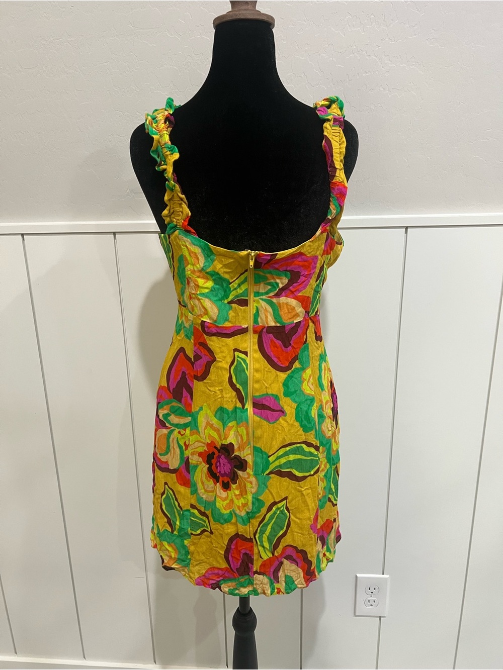 Gianni Bini Turquoise Multi Floral Puff-Sleeve Mini Dress Bundle! - Picture 9 of 11